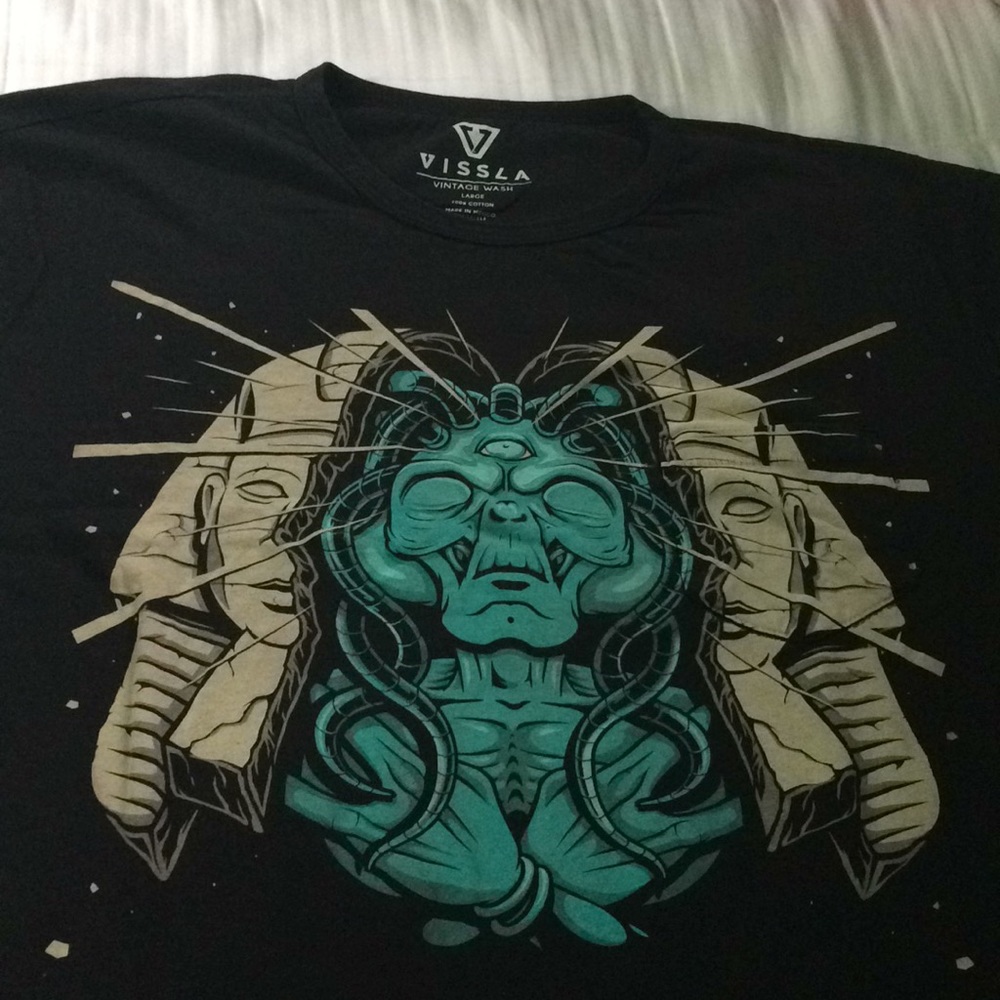 Vissla vintage t shirt